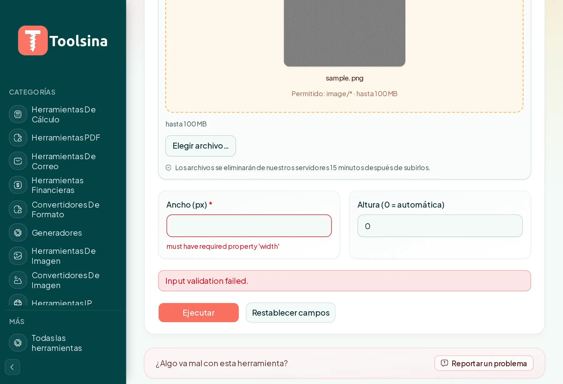 Ejecútala y descarga tu resultado — Cómo cambiar el tamaño de una imagen (gratis, en línea)